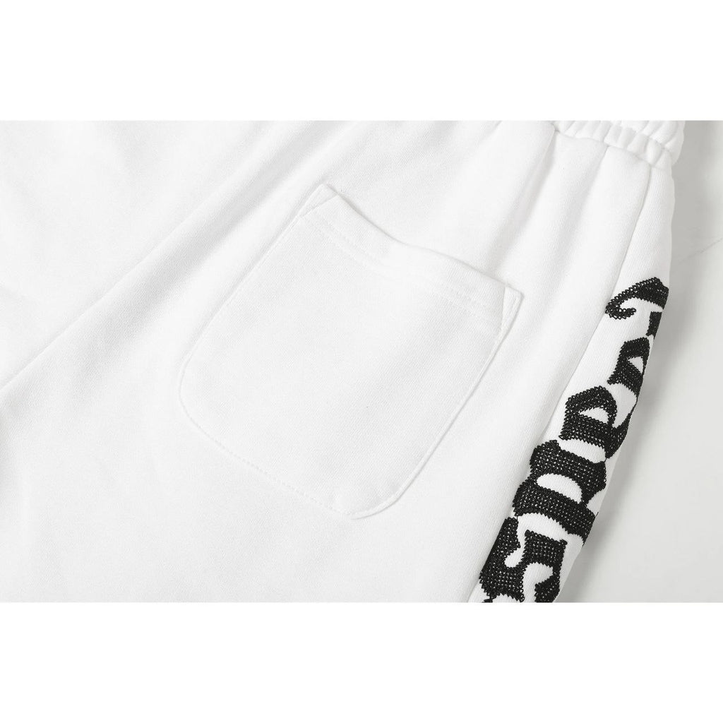 Godspeed Logo Sweat Shorts White