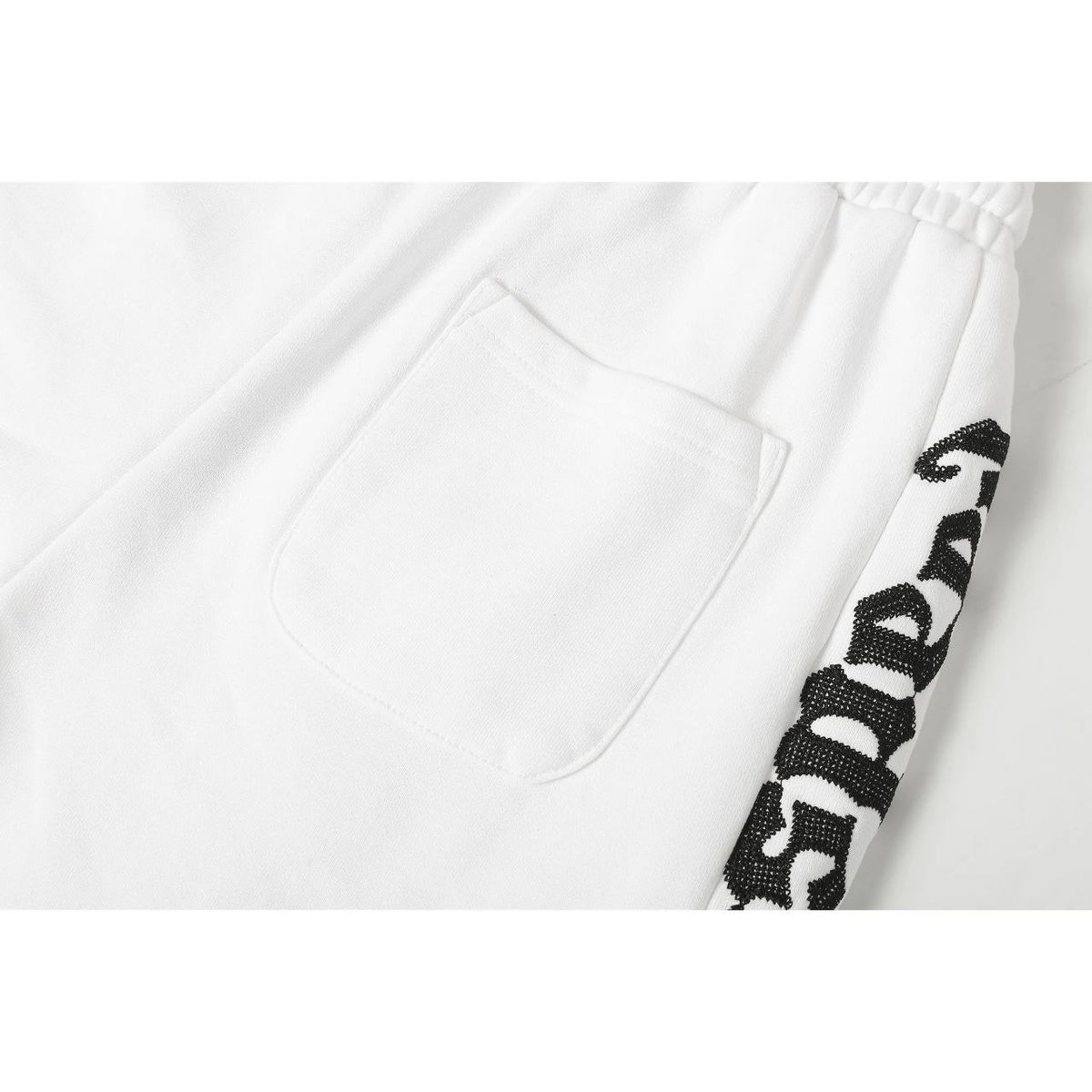 Godspeed Logo Sweat Shorts White
