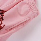 Godspeed Shark Skeleton Shorts Pink