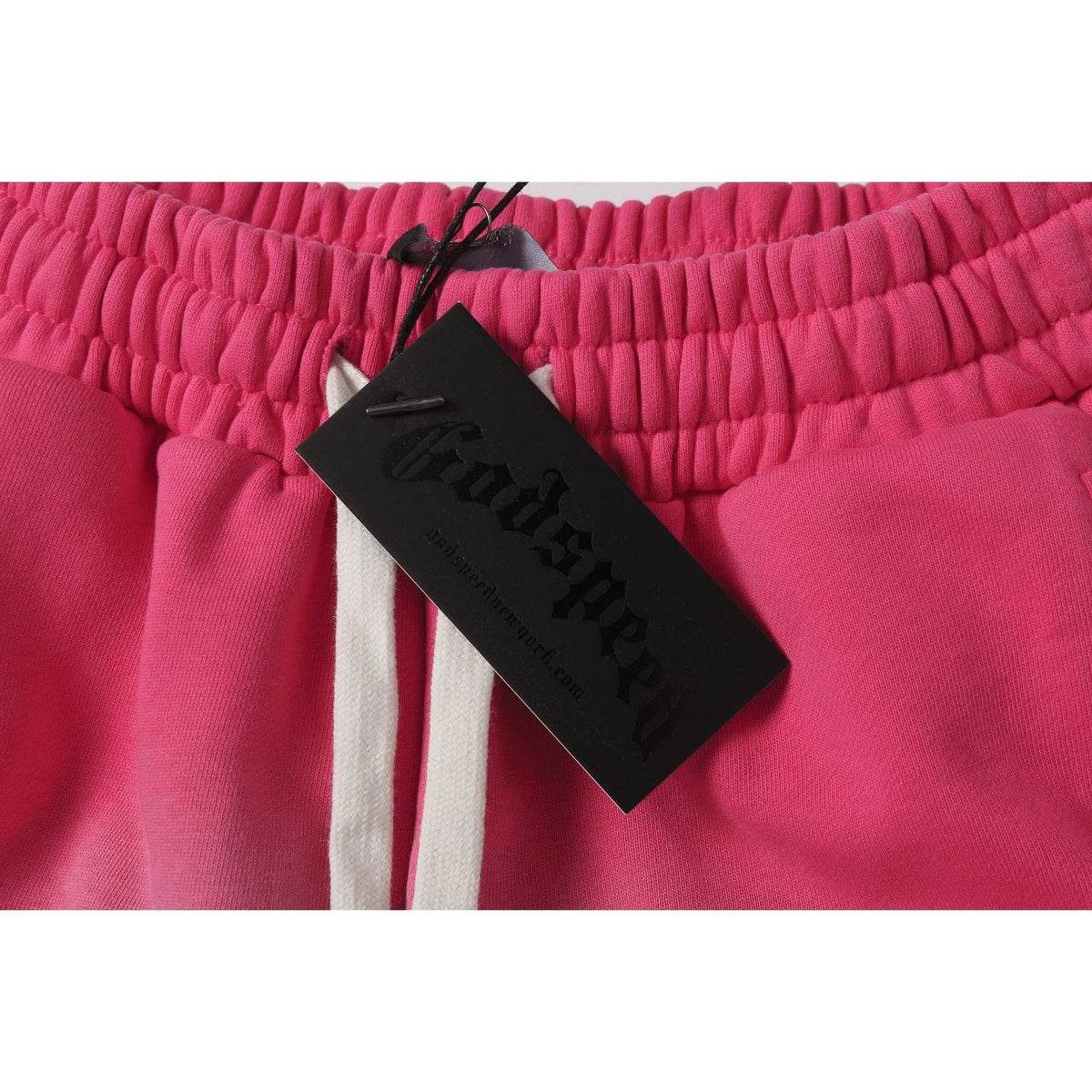Godspeed Logo Sweat Shorts Pink Bright