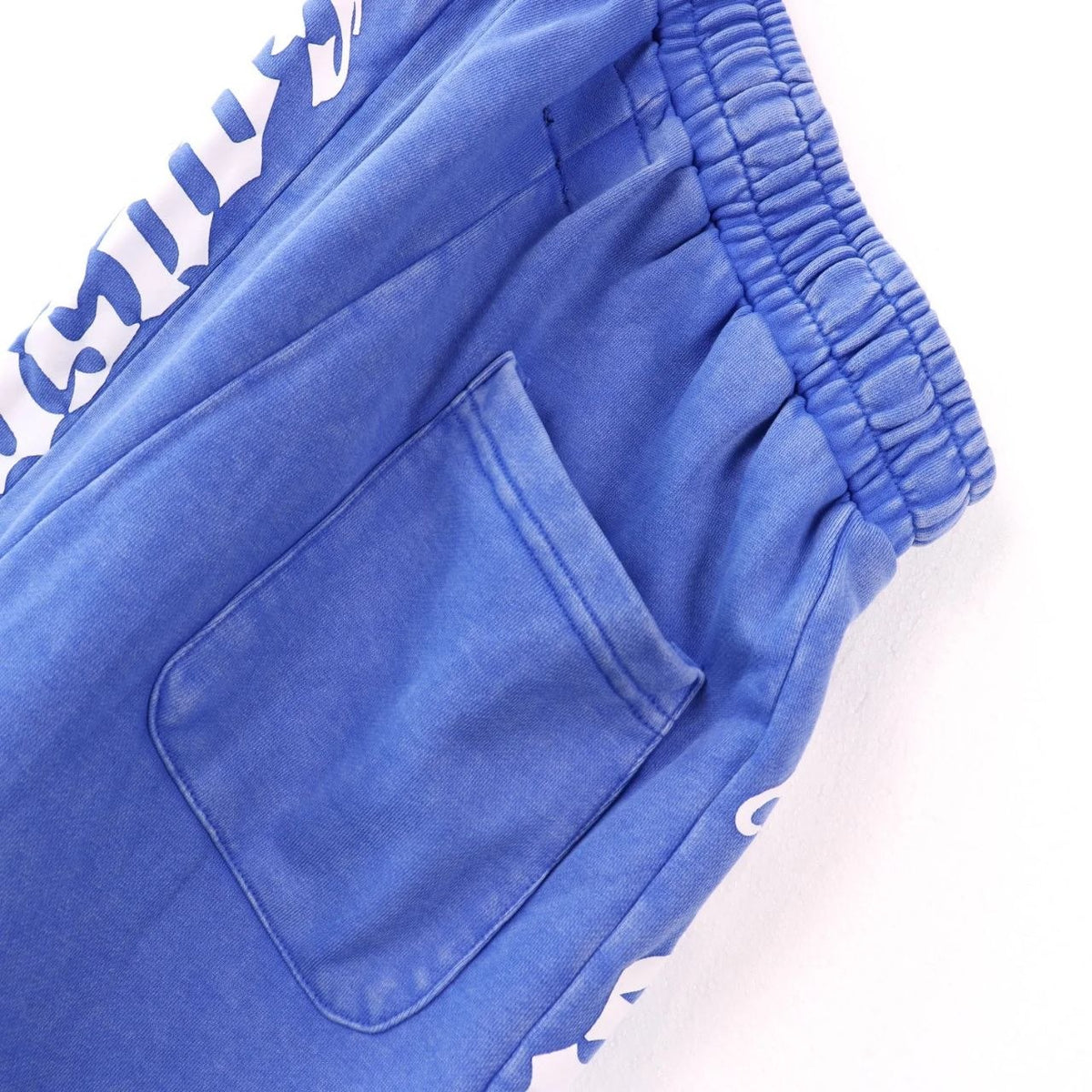 Godspeed Washed Logo Shorts Blue