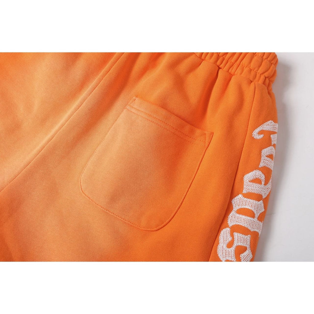 Godspeed Logo Sweat Shorts Orange