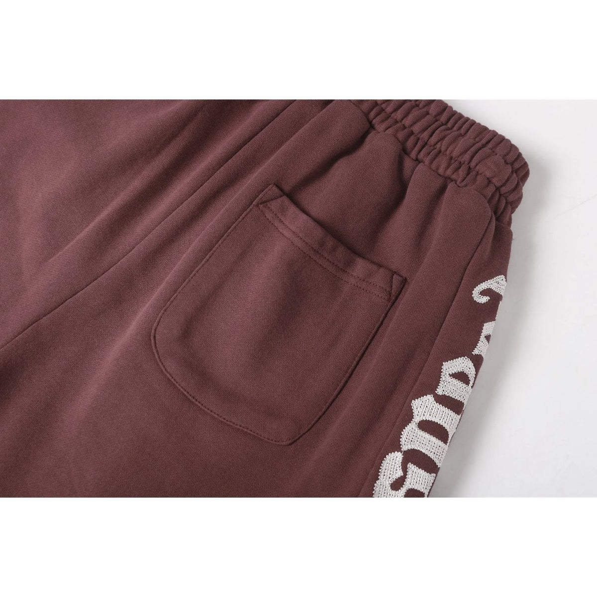 Godspeed Logo Sweat Shorts Brown