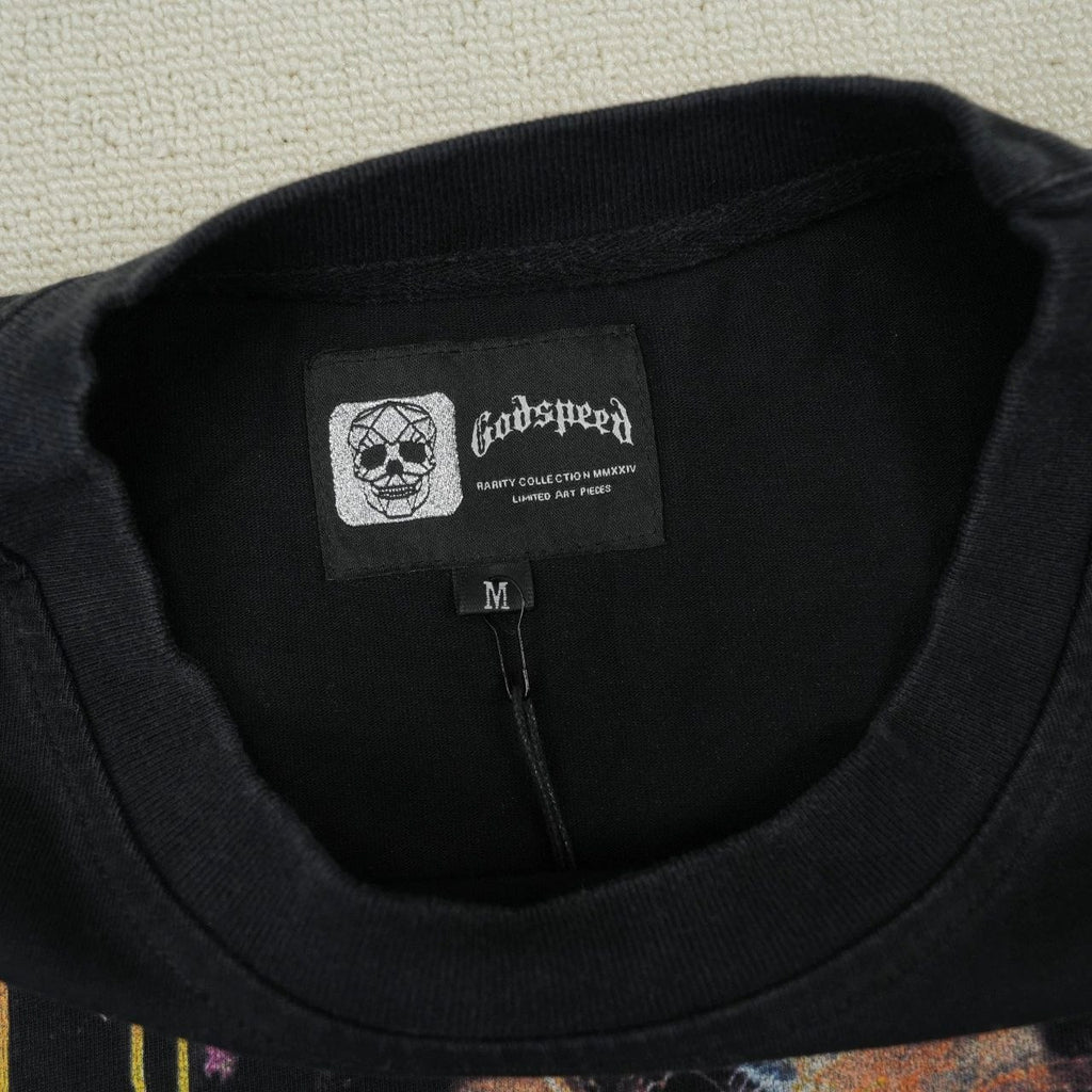 Godspeed Rock Dreams Tee Black Wash