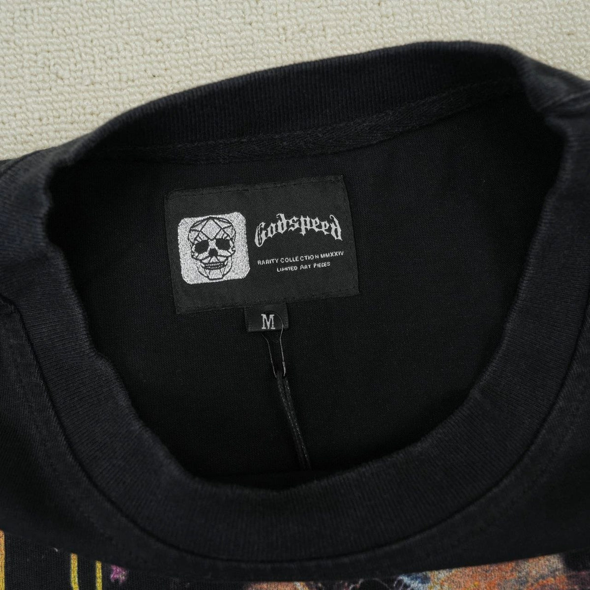 Godspeed Rock Dreams Tee Black Wash