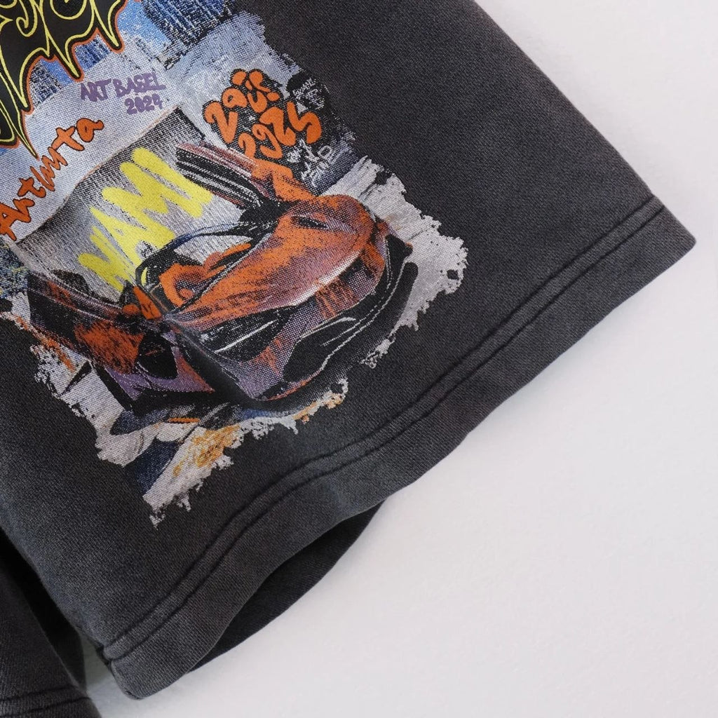 Godspeed Miami Graphic Shorts Black