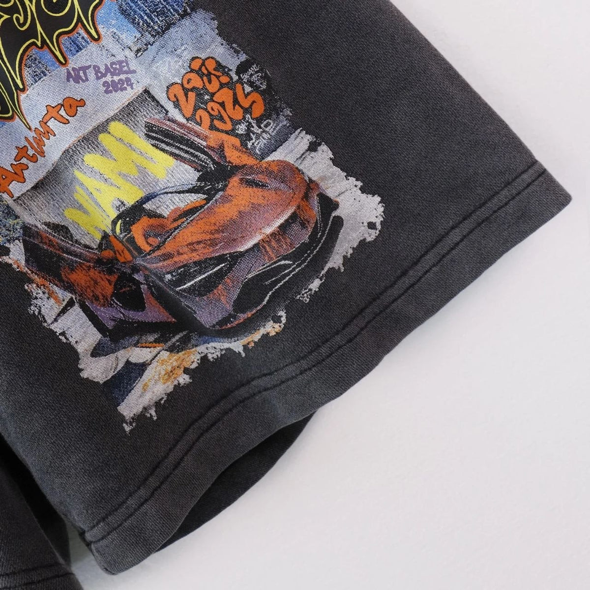 Godspeed Miami Graphic Shorts Black