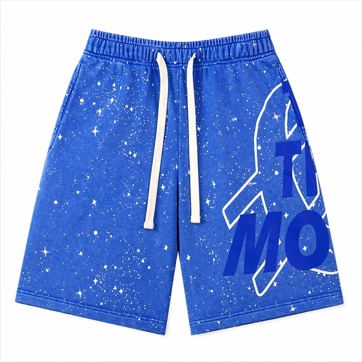 Godspeed The Moon Shorts Blue