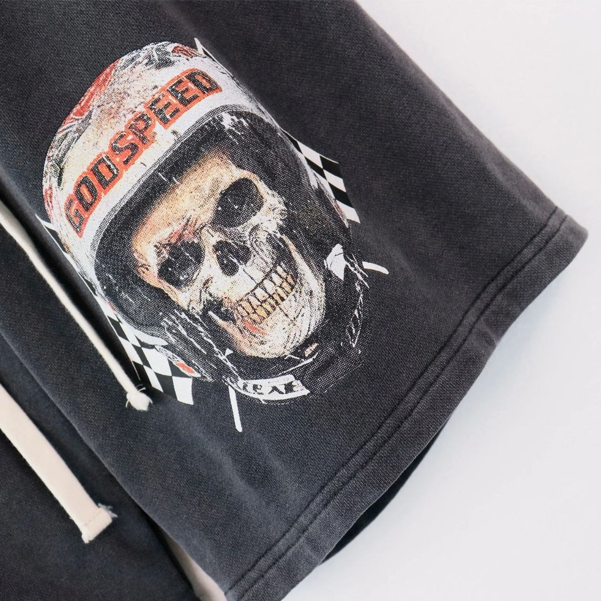 Godspeed Skull Rider Shorts Black