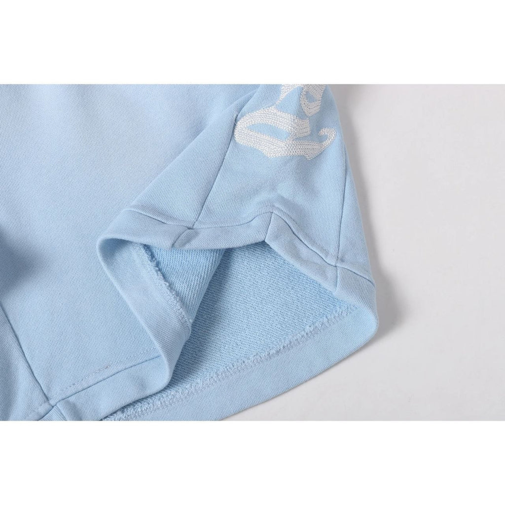 Godspeed Logo Sweat Shorts Light Blue