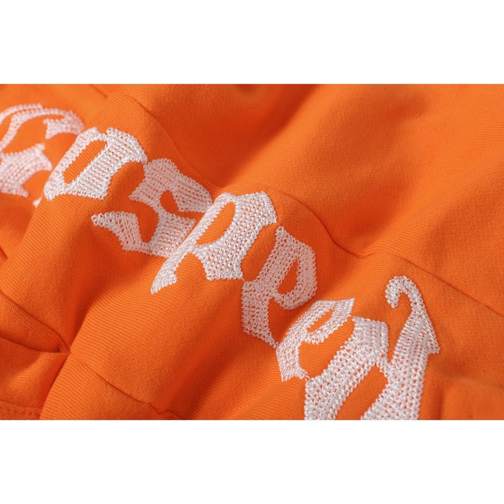 Godspeed Logo Sweat Shorts Orange