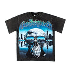 Godspeed Skull Reflection T-Shirt Black