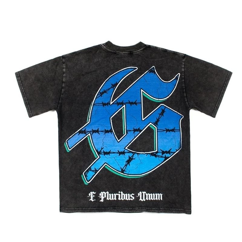 Godspeed Skull Reflection T-Shirt Black