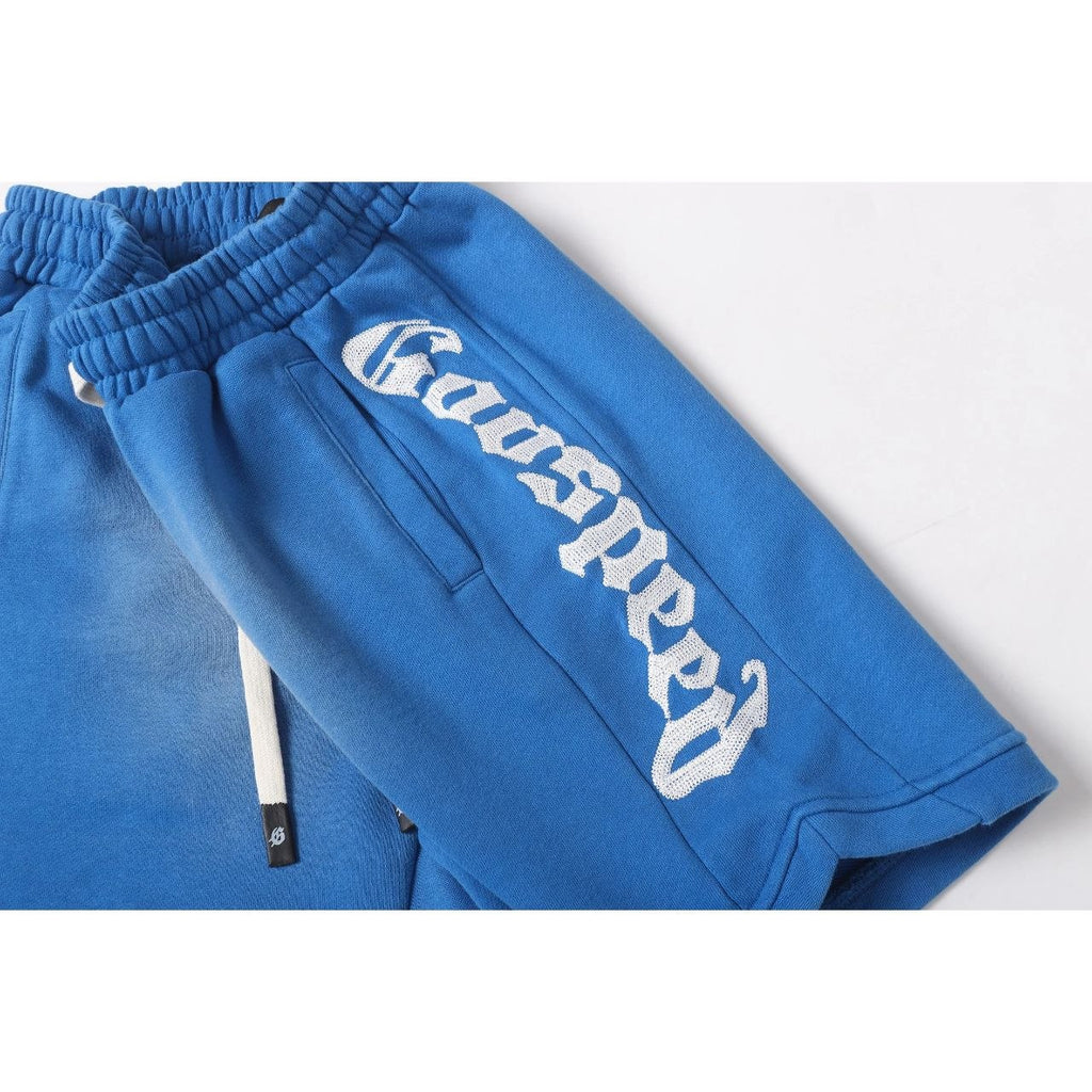 Godspeed Logo Sweat Shorts Blue