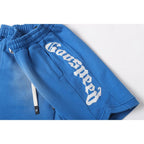 Godspeed Logo Sweat Shorts Blue