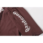 Godspeed Logo Sweat Shorts Brown