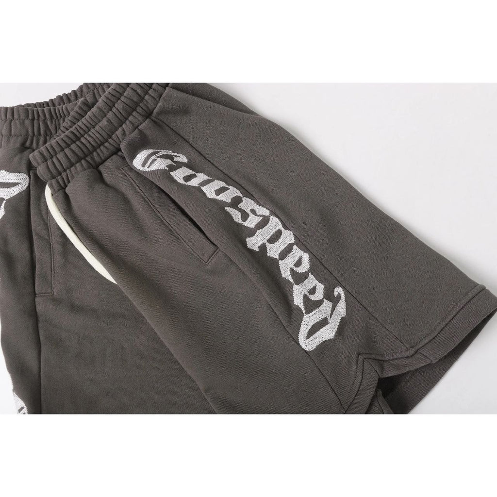 Godspeed Logo Sweat Shorts Dark Gray