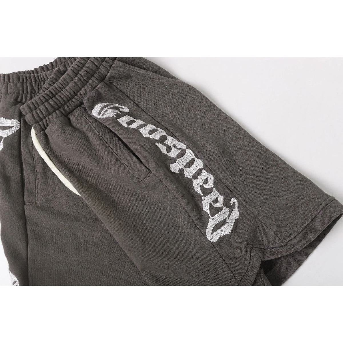 Godspeed Logo Sweat Shorts Dark Gray