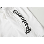 Godspeed Logo Sweat Shorts White