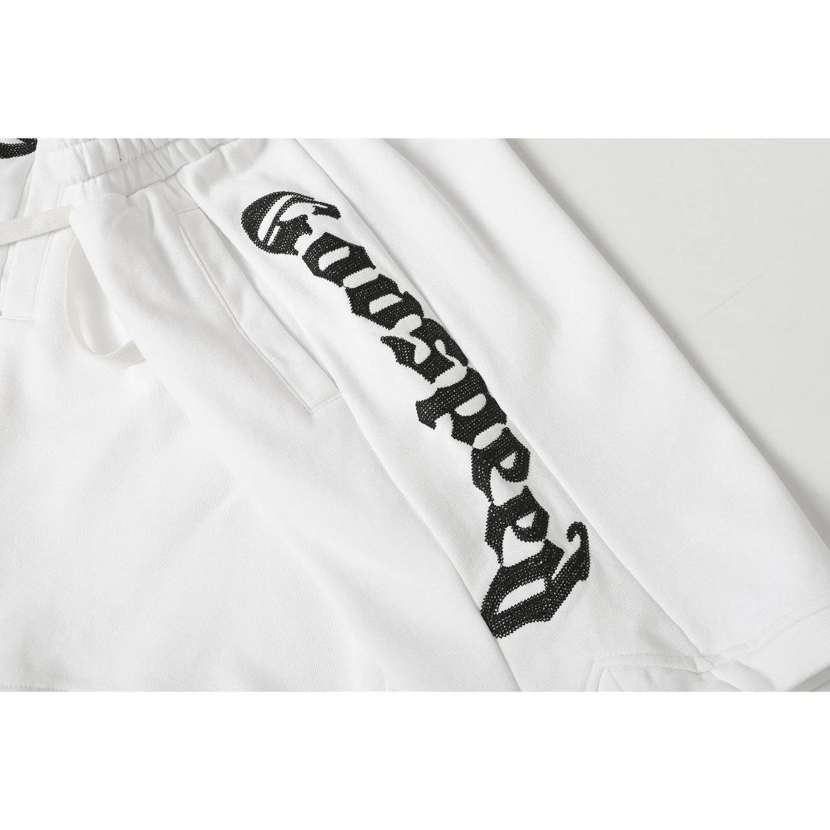 Godspeed Logo Sweat Shorts White