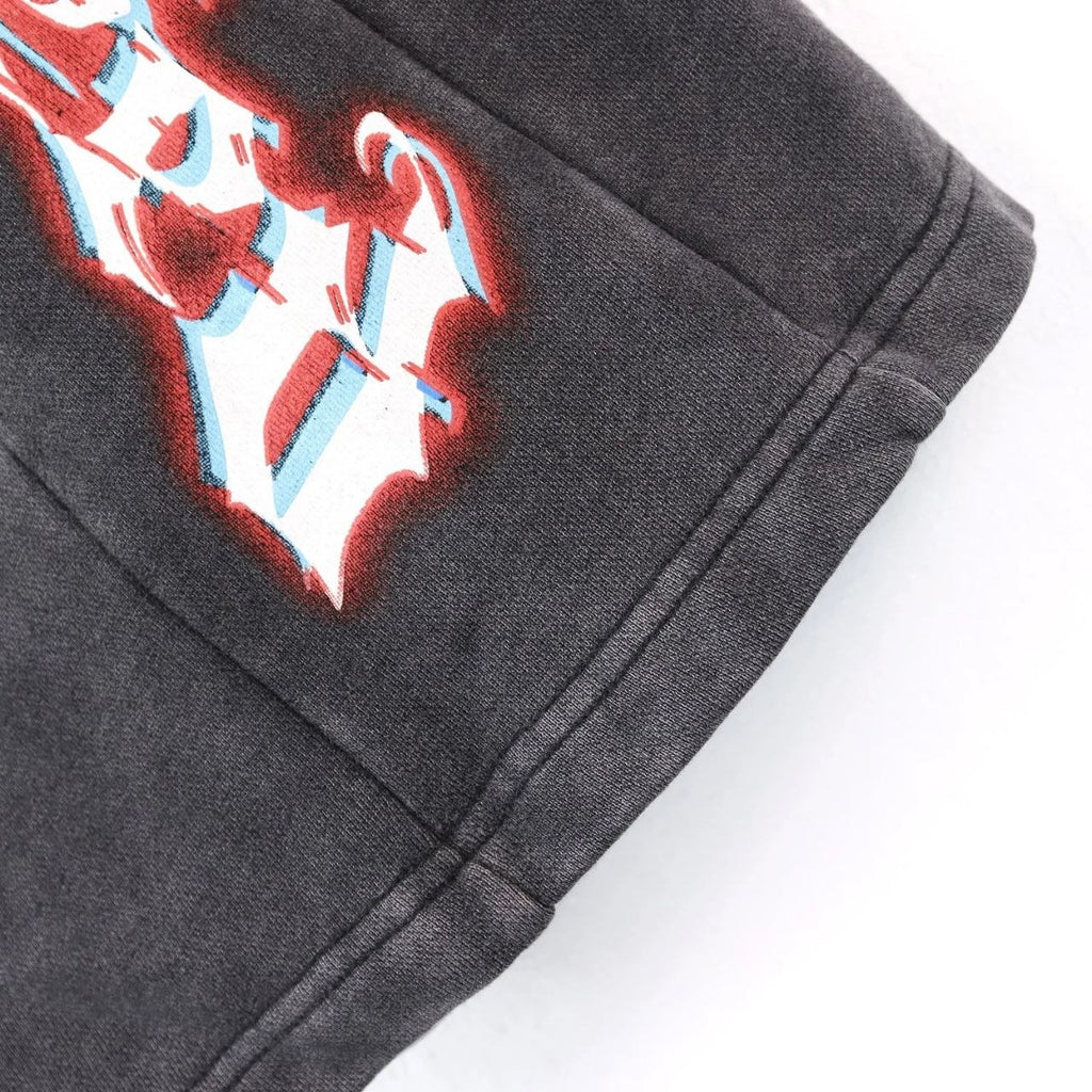 Godspeed Side Graphic Shorts Black