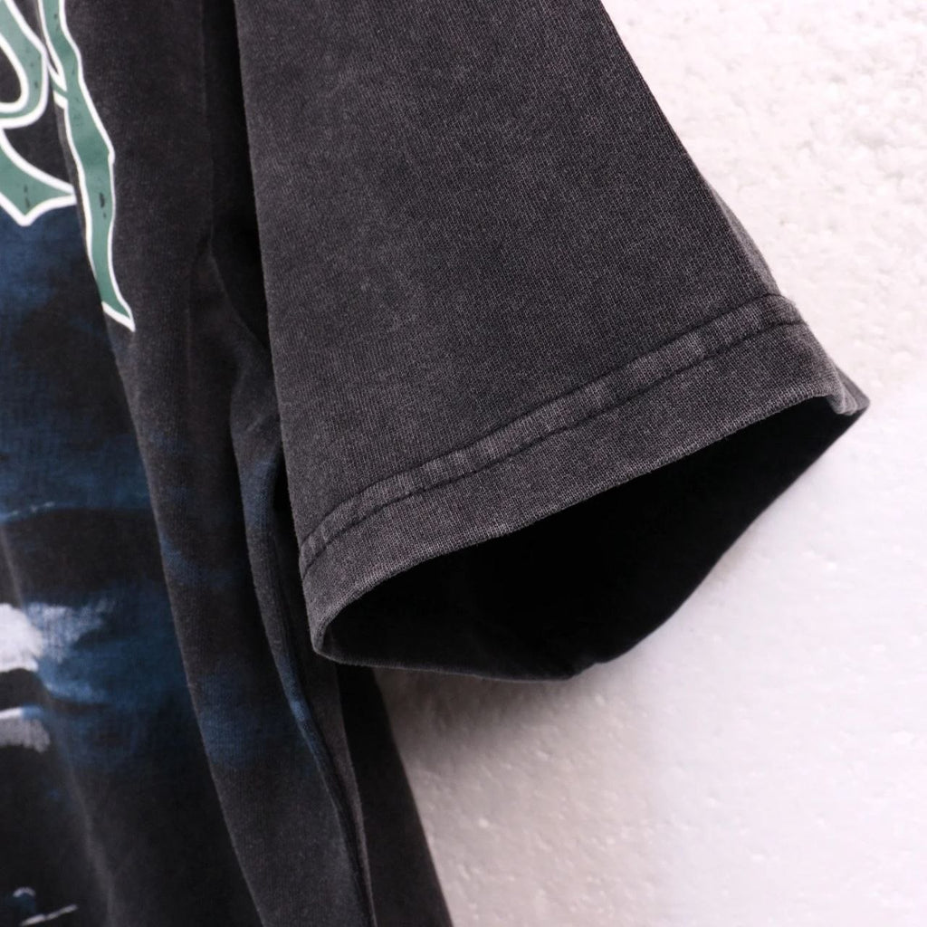 Godspeed Midnight Riders Skull T-Shirt Black