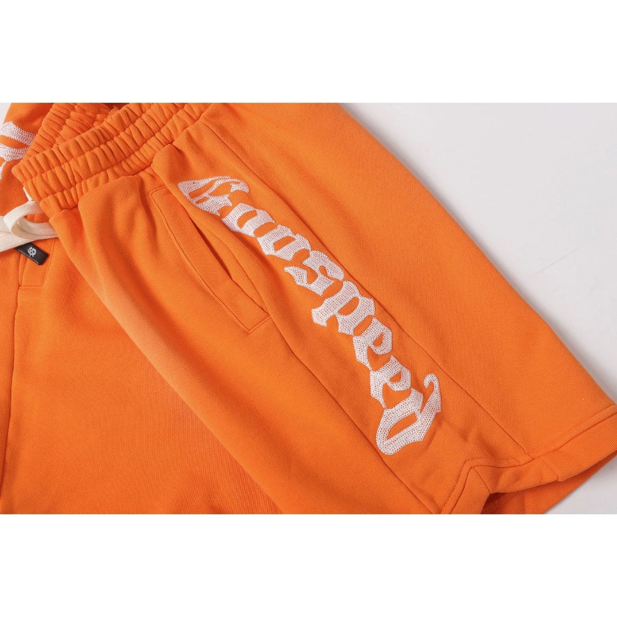 Godspeed Logo Sweat Shorts Orange