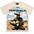Godspeed Cowboy Skull T-Shirt Beige