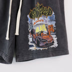Godspeed Miami Graphic Shorts Black