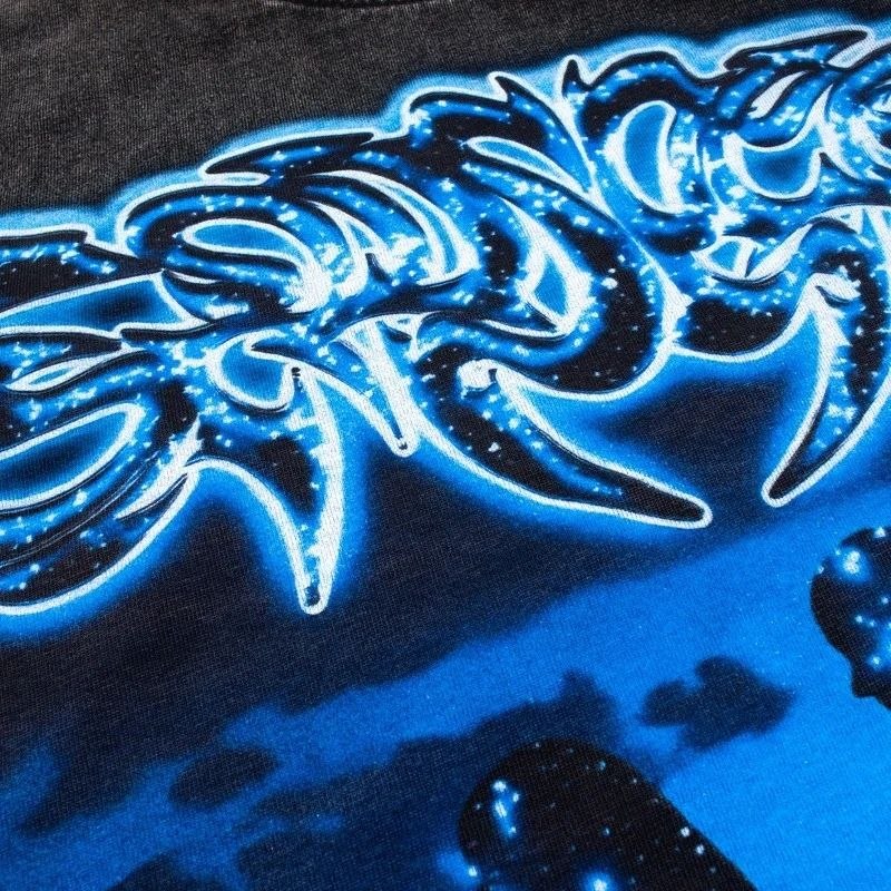 Godspeed Cosmic Walk Graphic T-Shirt Black