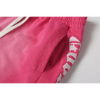 Godspeed Logo Sweat Shorts Pink Bright
