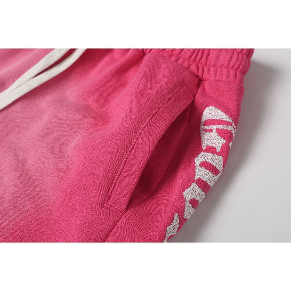 Godspeed Logo Sweat Shorts Pink Bright