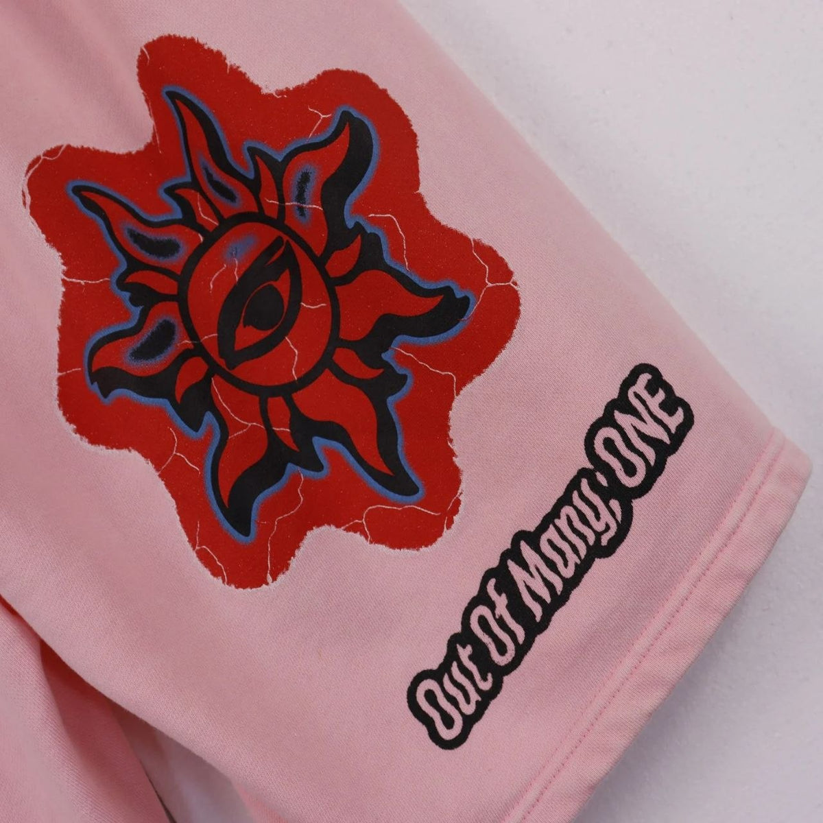 Godspeed Shark Skeleton Shorts Pink