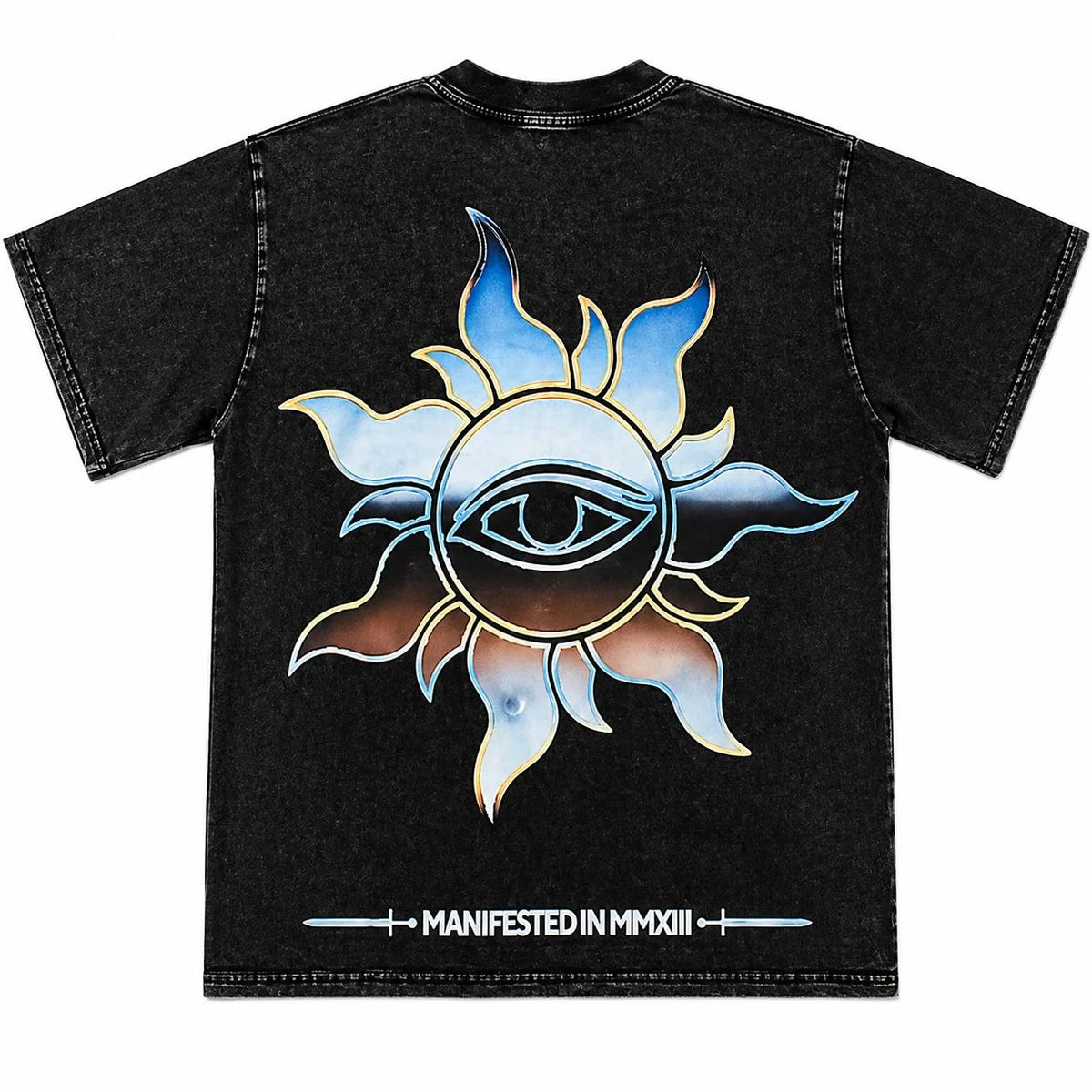 Godspeed Cowboy Skull T-Shirt Black