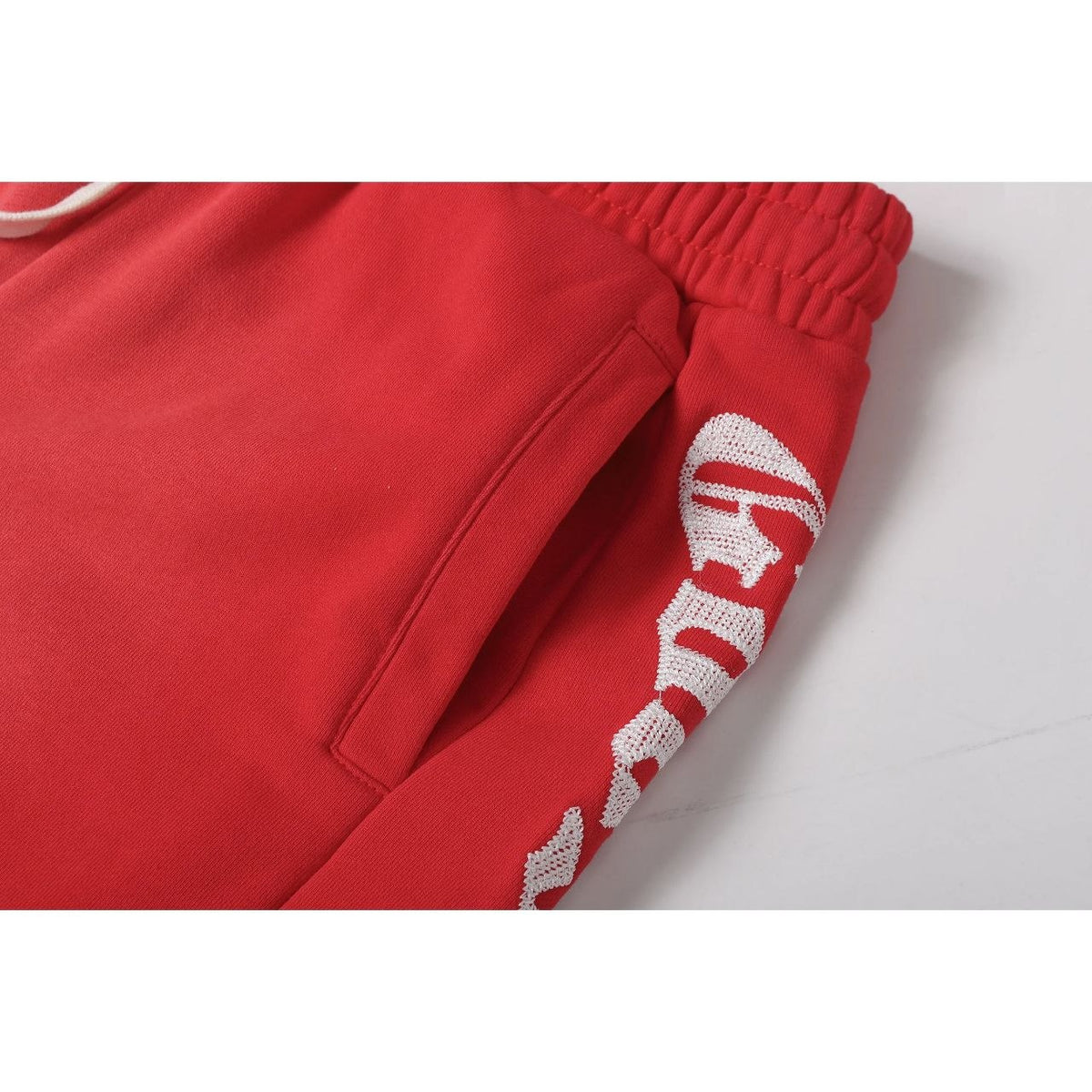 Godspeed Logo Sweat Shorts Red