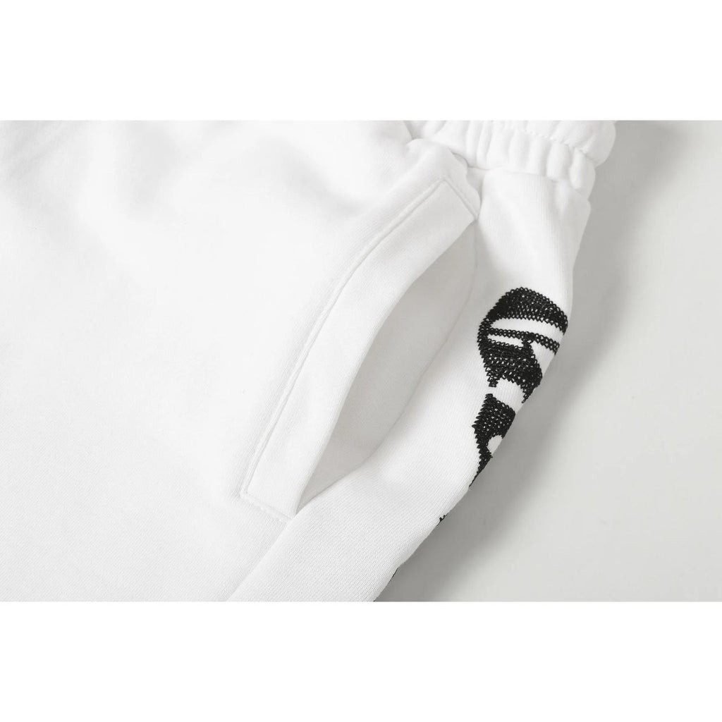 Godspeed Logo Sweat Shorts White