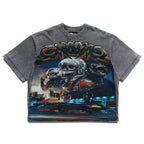 Godspeed Front Runners Tee Grey Wash