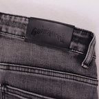 Godspeed Monogram Denim Shorts Grey