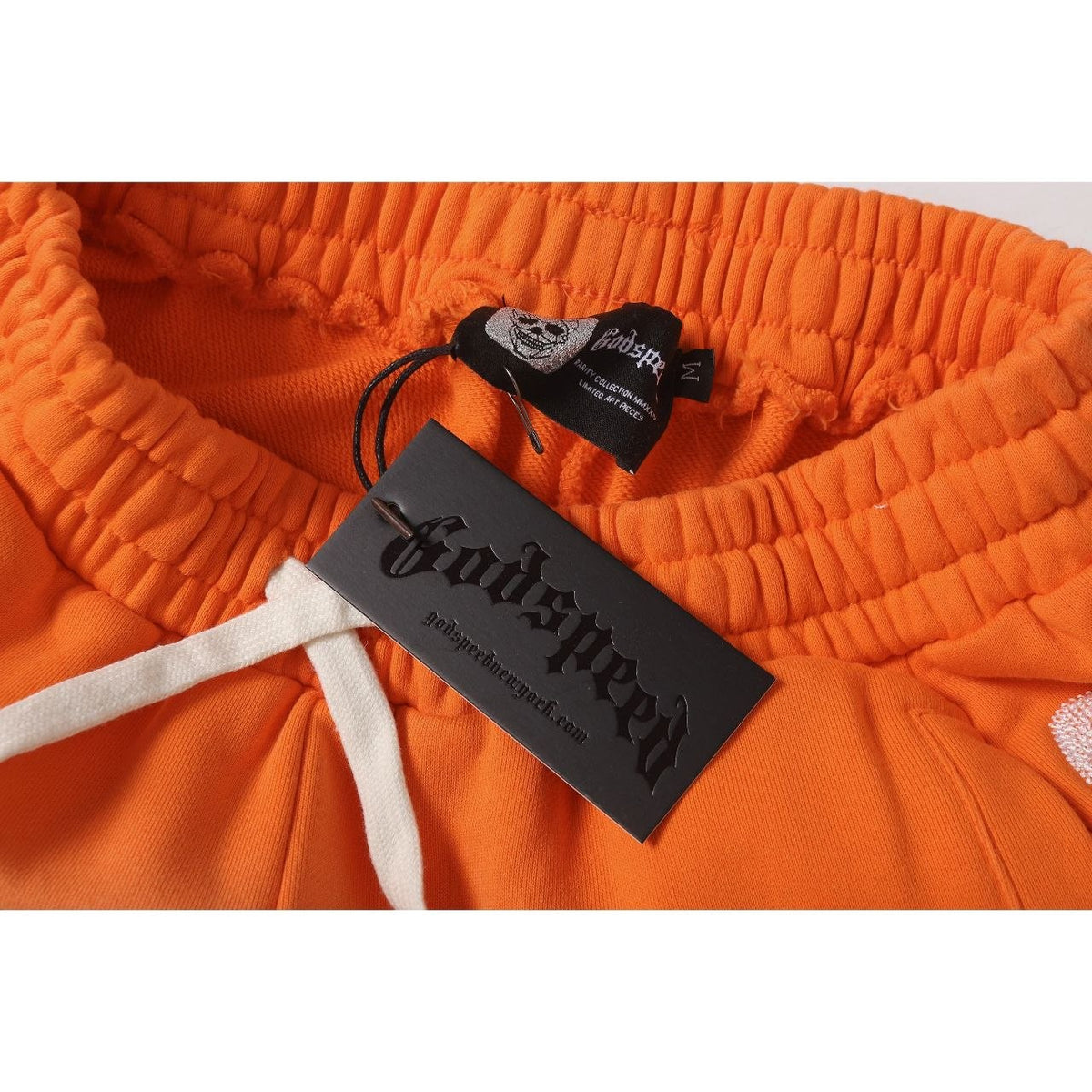 Godspeed Logo Sweat Shorts Orange