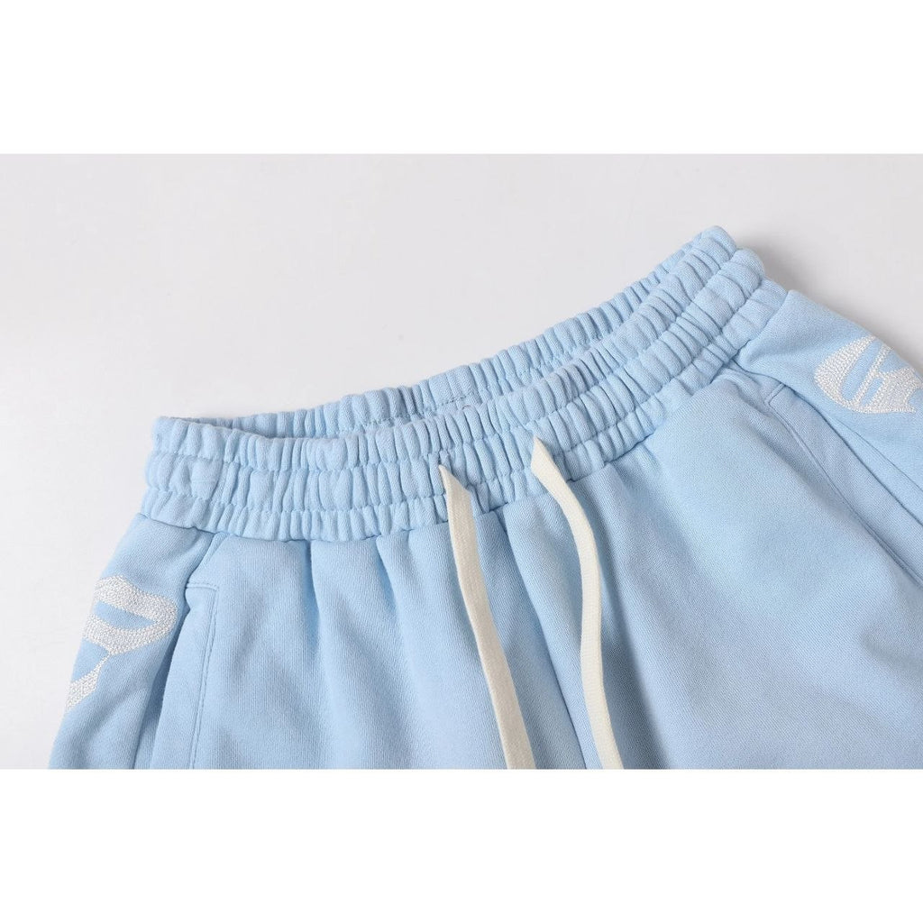 Godspeed Logo Sweat Shorts Light Blue
