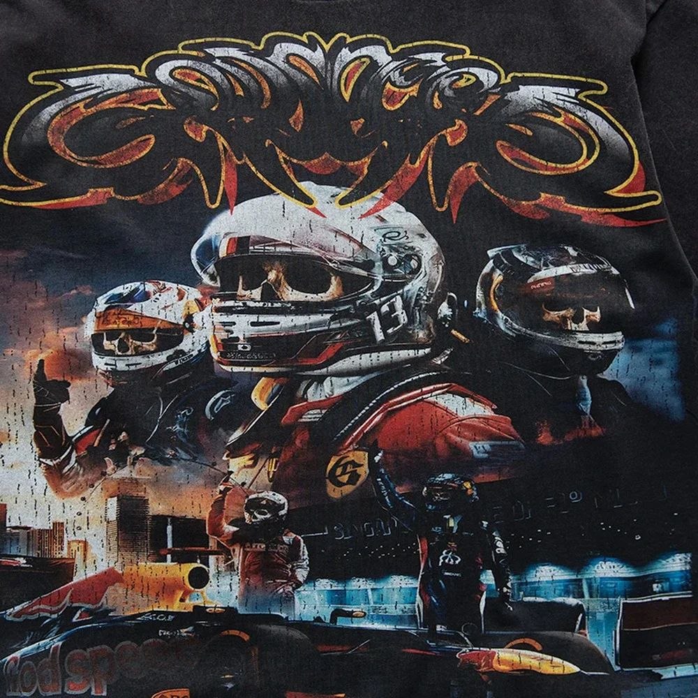 Godspeed Front Runners Tee Black