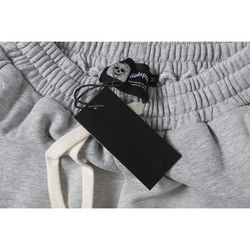 Godspeed Logo Sweat Shorts Gray