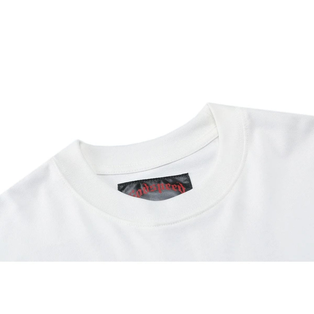 Godspeed Racing Skull T-Shirt White