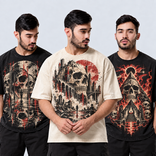 Illustrative male model presentation for Godspeed Best Graphic Trio – 3-Pack; refer to individual product photos for exact graphics