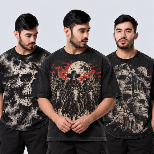 Male models showcasing the Godspeed Blackout Pack 3-Pack