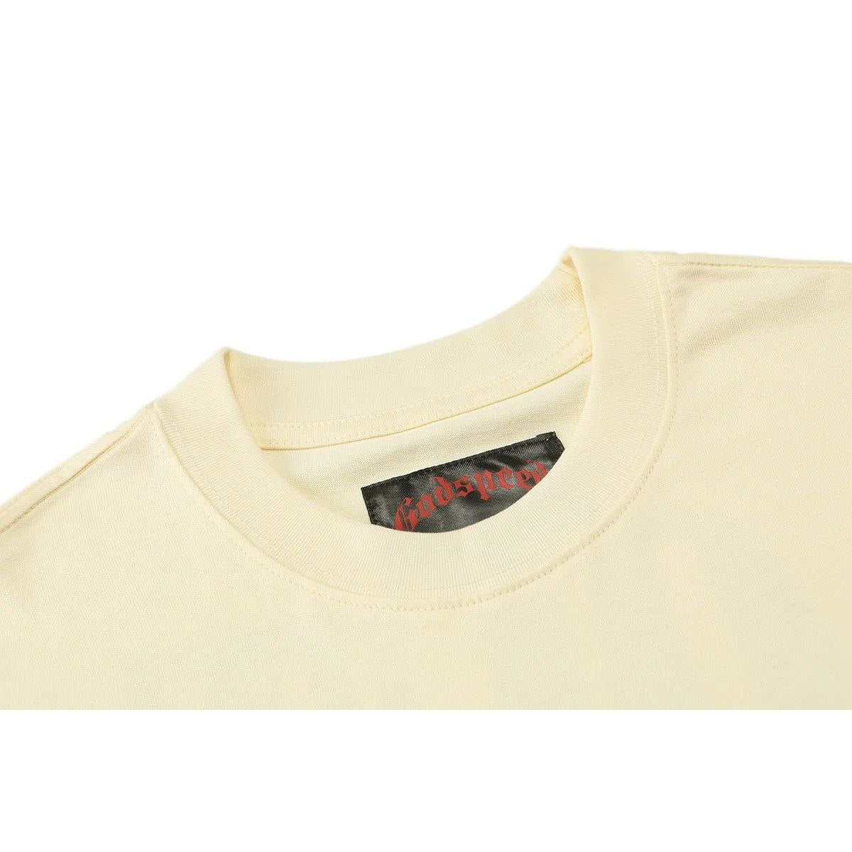 Godspeed Racing Skull T-Shirt Beige