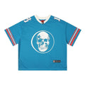 Godspeed Skull Jersey T-Shirt Blue