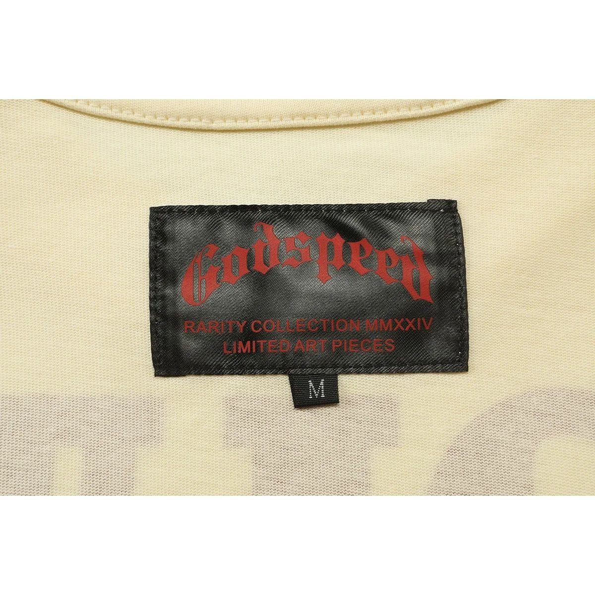 Godspeed Racing Skull T-Shirt Beige