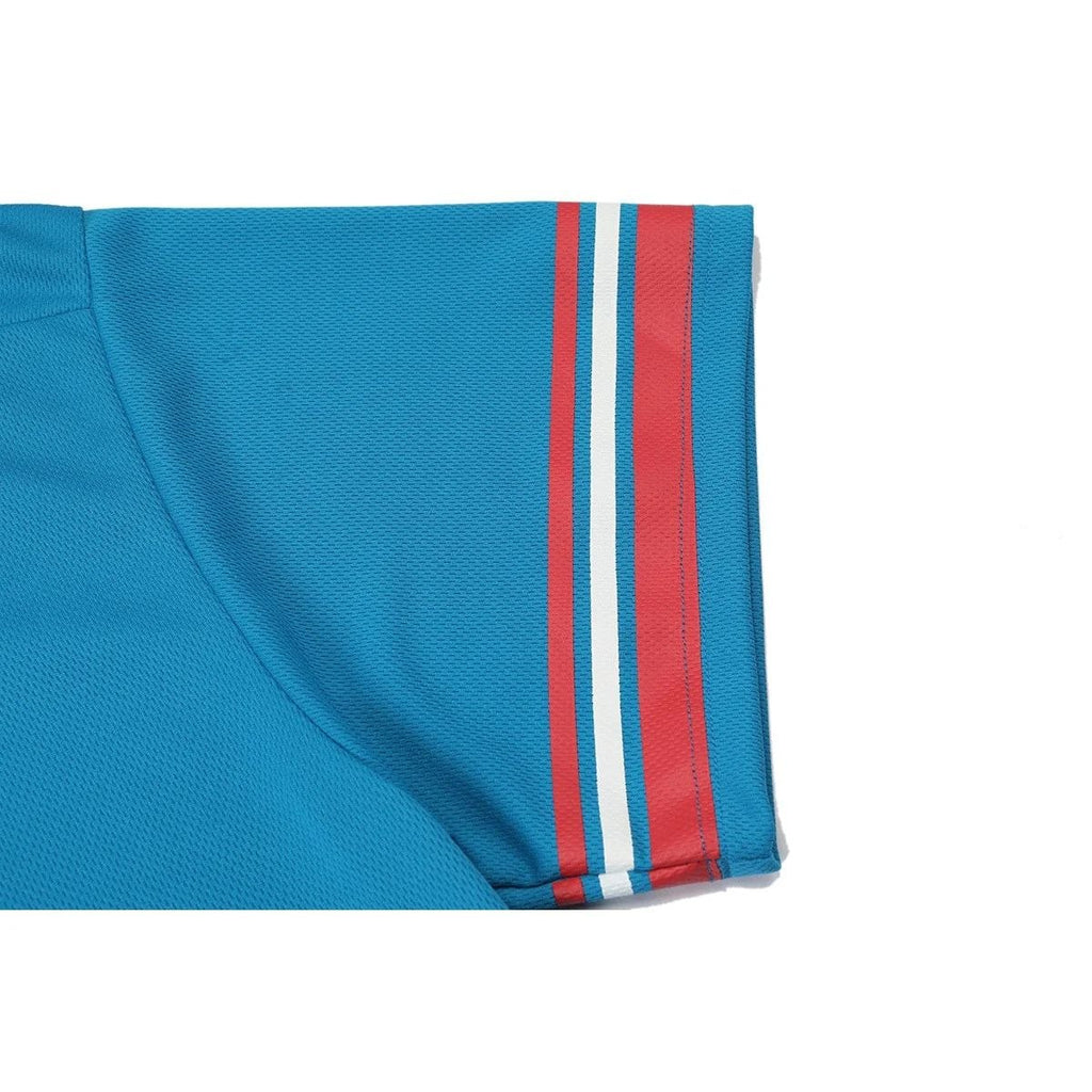Godspeed Skull Jersey T-Shirt Blue